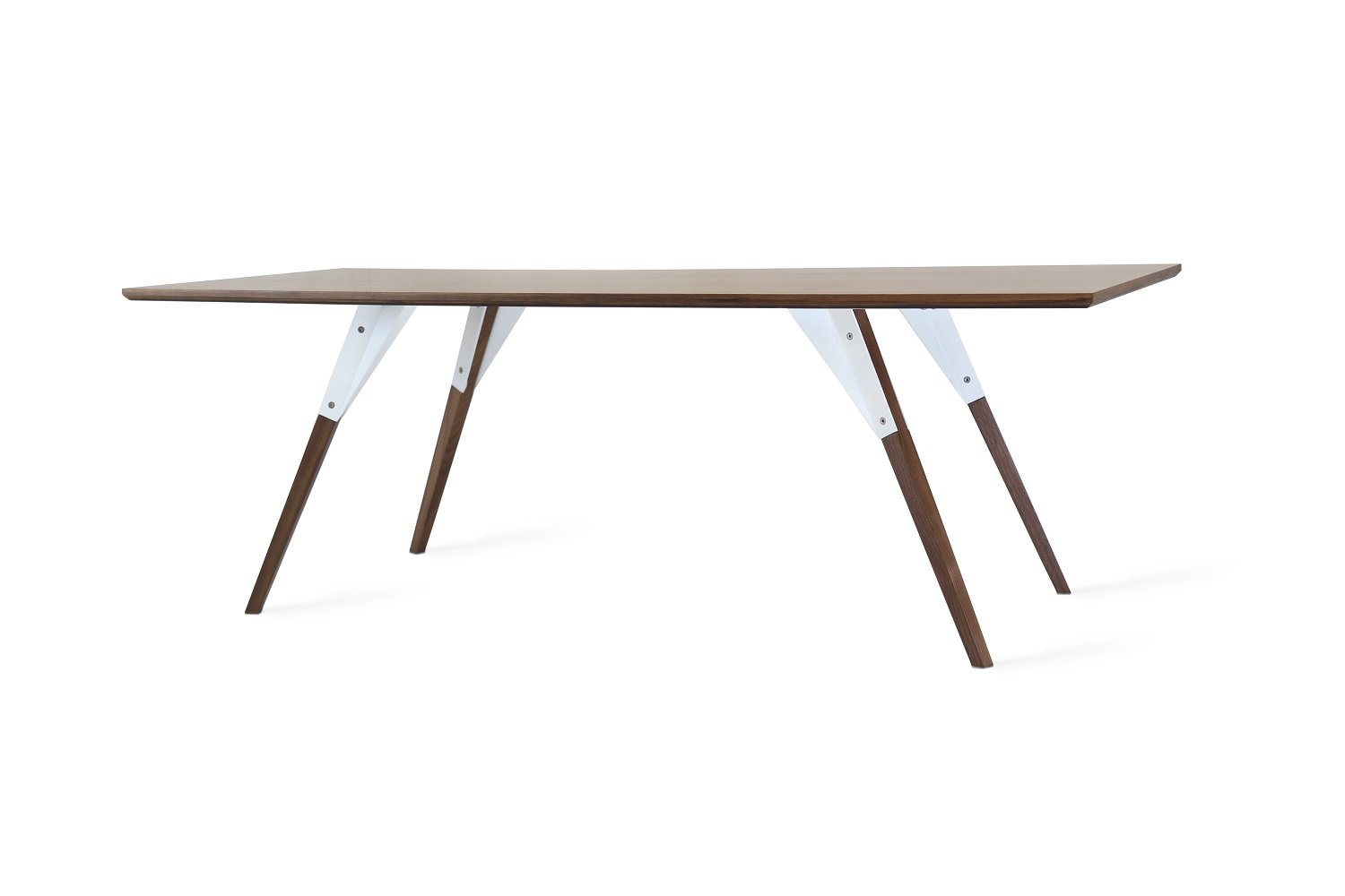 Tronk Clarke Coffee Table - Thin Rectangle Walnut Black