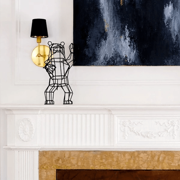 BEND Geometric Animals – Marching Bear Aqua