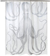 Thomas Paul Octopus Metallic Shower Curtain