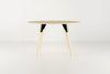Tronk Clarke Dining Table - Oval Large Maple Black