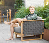 Cane-line Angle Outdoor Lounge Chair