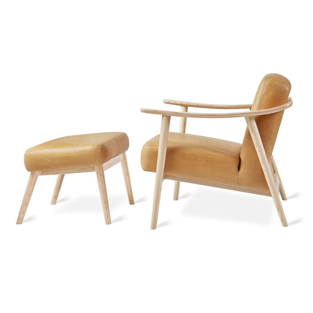 GUS Modern Baltic Chair & Ottoman