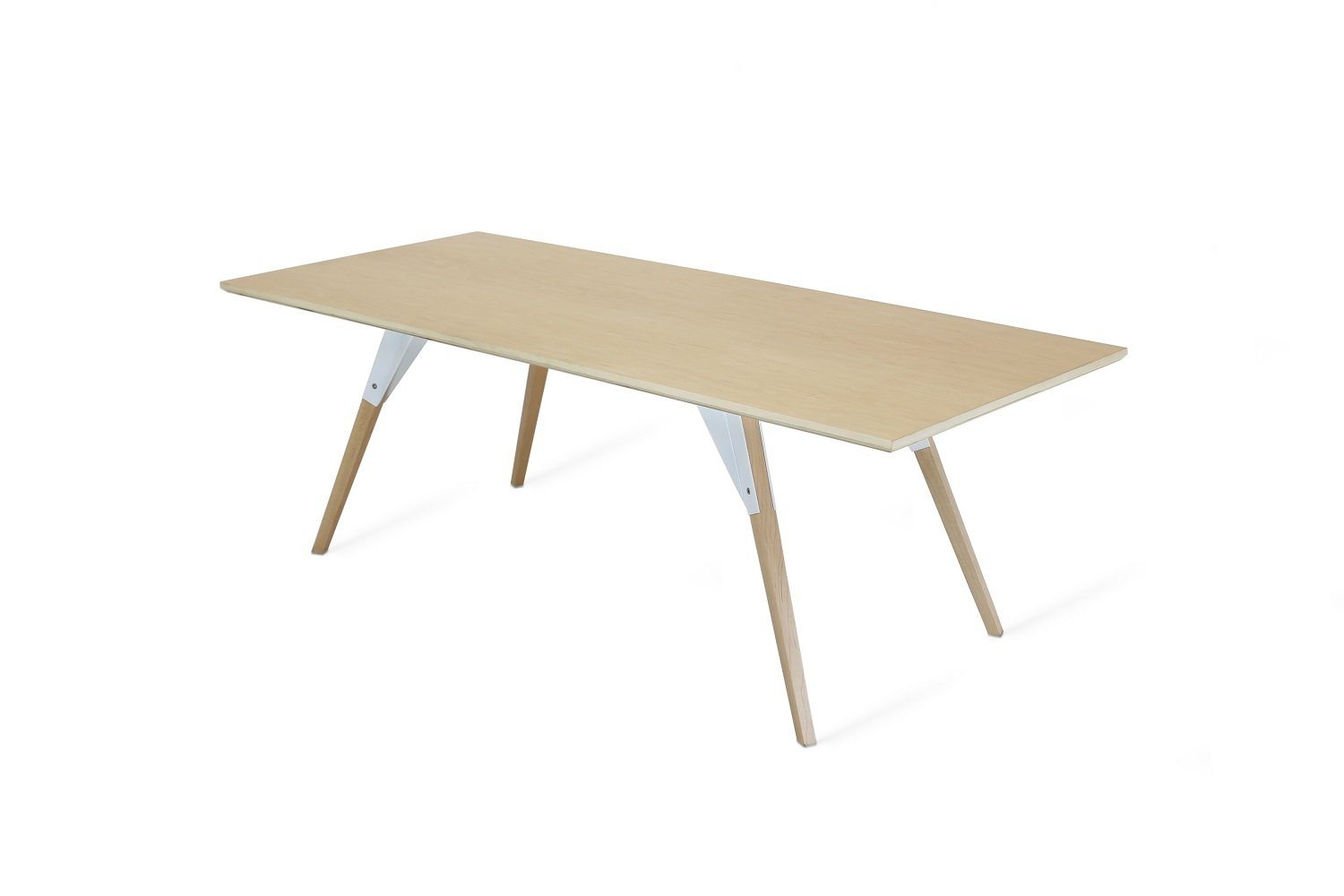 Tronk Clarke Coffee Table - Thin Rectangle Walnut Black