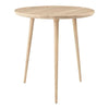 Mater Accent Cafe Table Oak - White Matt Lacquered 