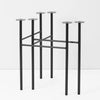 Ferm Living Mingle Table Legs - Metal | W68 Black 