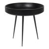 Mater Bowl Table Small Black Stained 