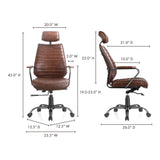 Moe's Executive Office Chair