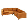 GUS Adelaide Bi-Sectional Sofa Velvet Rust 
