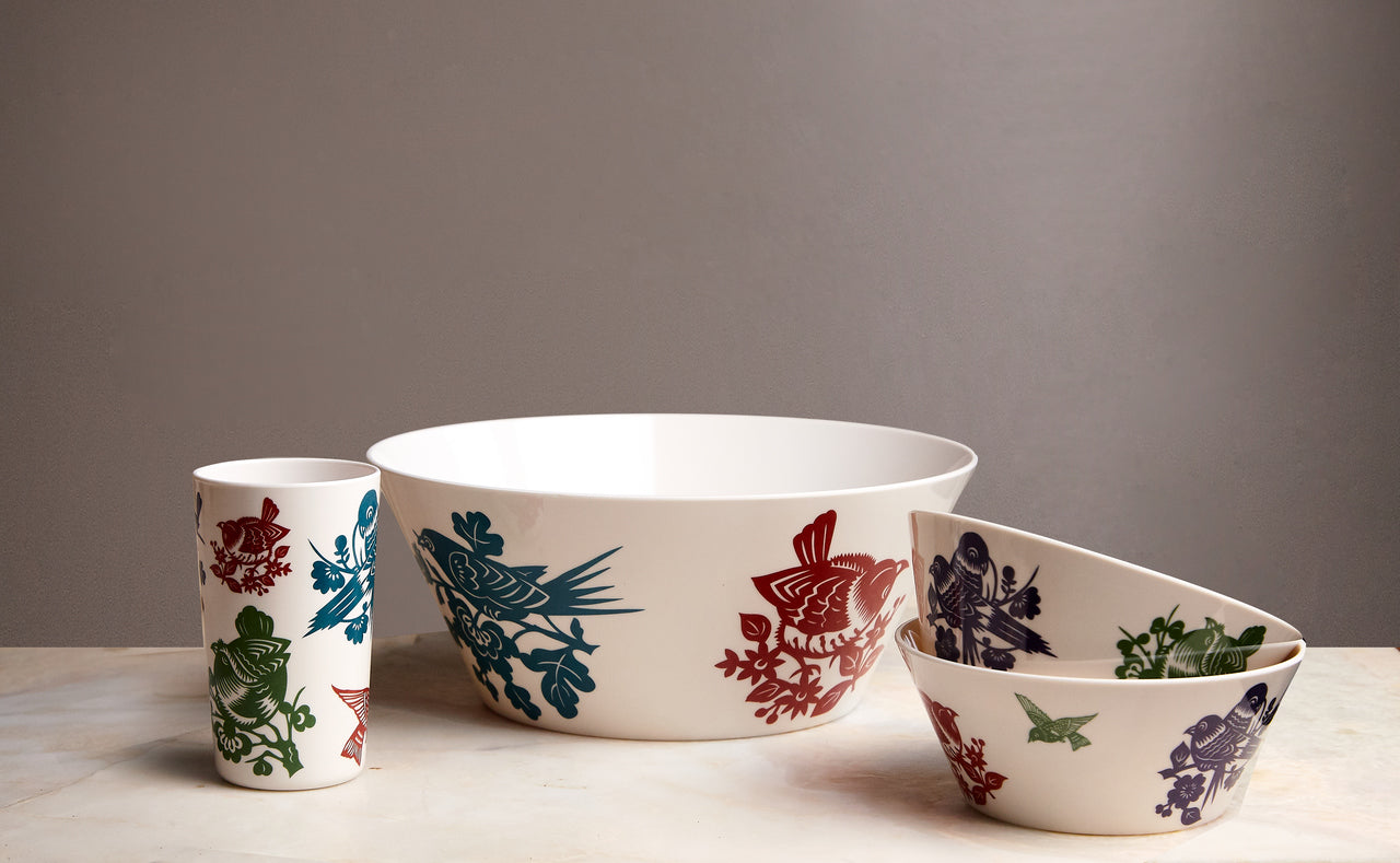 Thomas Paul Aviary Serving Bowl