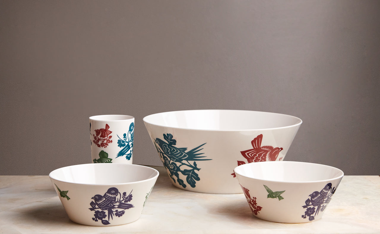 Thomas Paul Aviary Serving Bowl