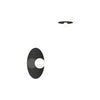 Pablo Bola Disc Wall/Ceiling Light Matte Black Small / 12" 