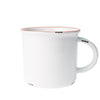 Canvas Home Tinware Mug - Set of 4 White/Red Rim 