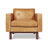 GUS Modern Embassy Chair Canyon Whiskey Leather 
