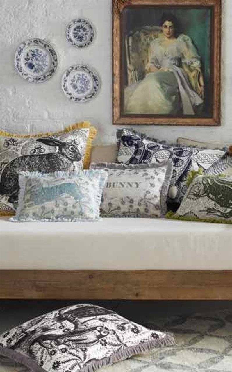 Thomas Paul Hop Linen Pillow