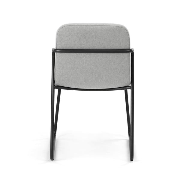 M.A.D. Zag Chair Black Base / Graphite Grey Seat 