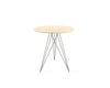 Tronk Hudson Side Table Gray Maple w/ Inlay 