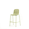 TOOU Holi Counter Stool Olive Perforated 