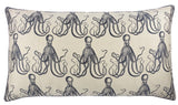 Thomas Paul Octopus Jaquard Pillow 18x34