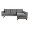 GUS Jane 2 Loft Bi-Sectional Sofa 