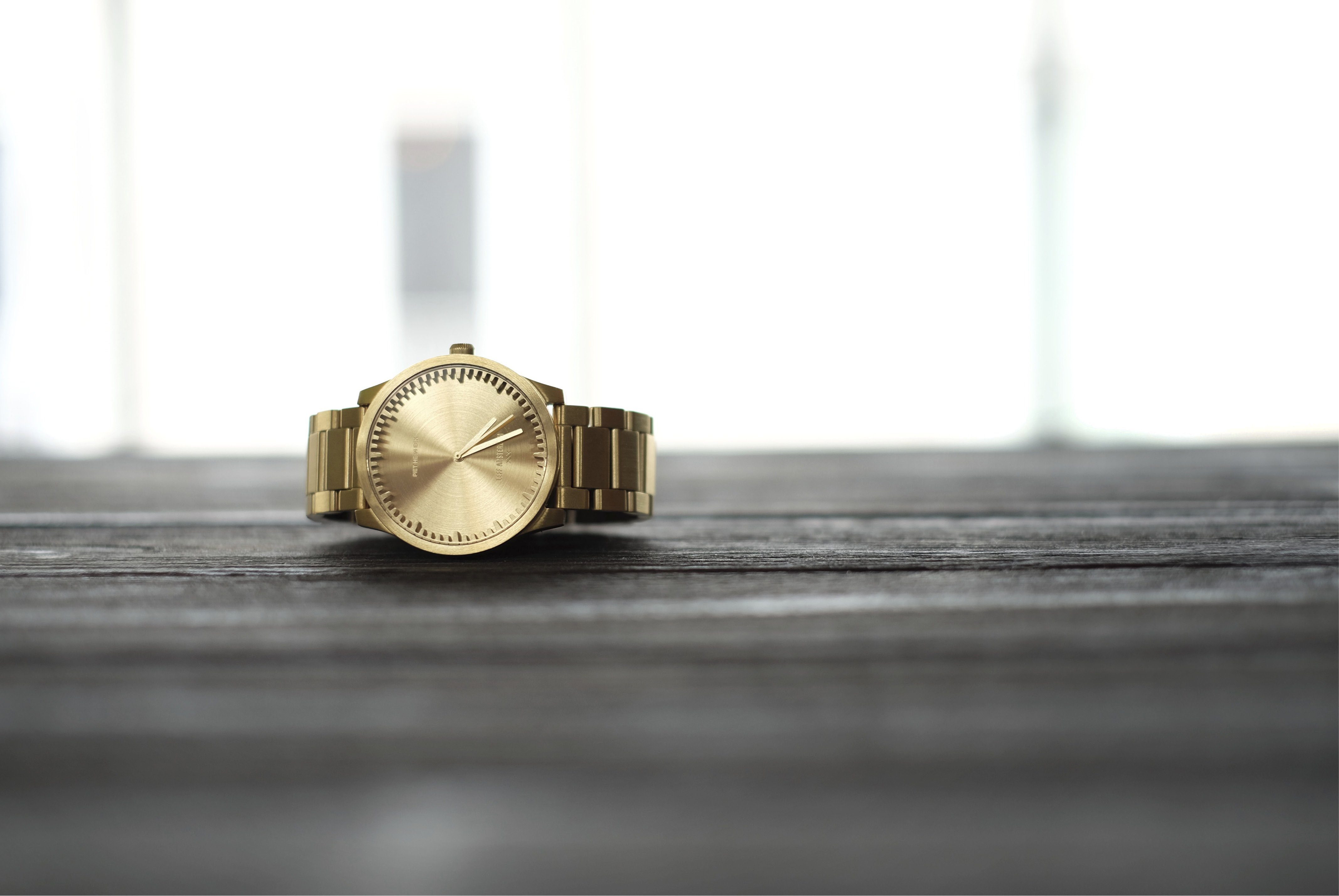 LEFF Amsterdam S42 Tube Watch Steel