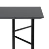 Ferm Living Mingle Desk Top - 135cm Charcoal 