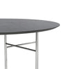 Ferm Living Mingle Table Top Round - 130cm Black Veneer 