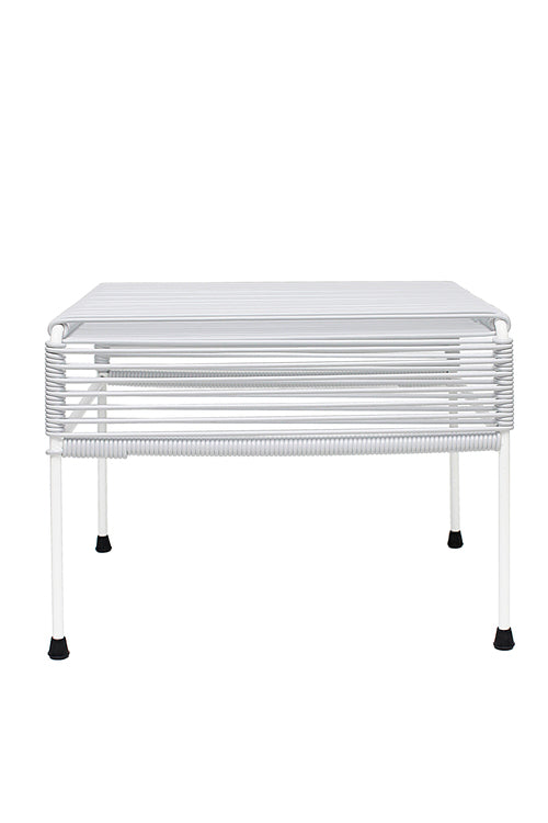Innit Atom Ottoman - White Frame