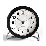 Arne Jacobsen Station Alarm Clock Black