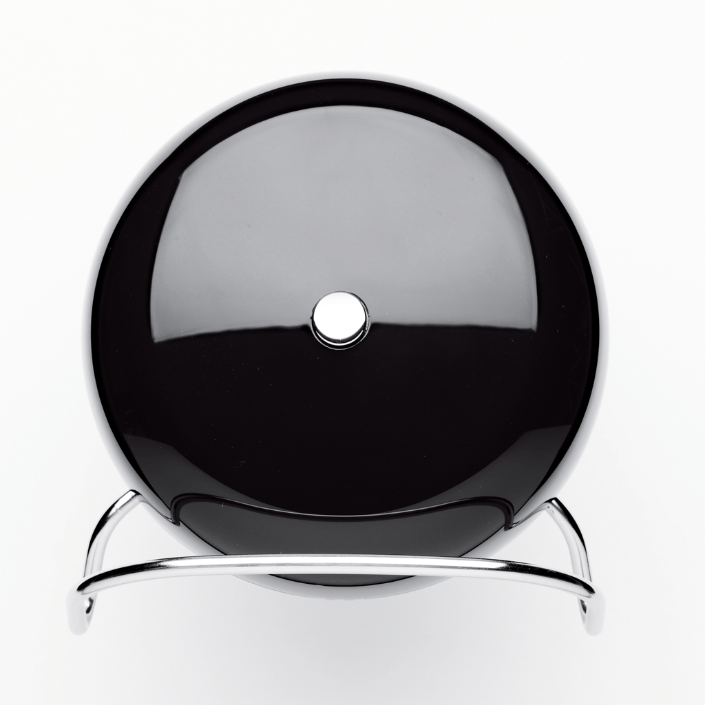 Arne Jacobsen Station Alarm Clock Black