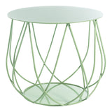 Skargaarden Resö Lounge Table - Crossed Light Green
