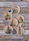 Siren Song Las Flores Coaster/Appetizer - Set of 6
