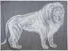 Thomas Paul Lion Alpaca Throw Charcoal 