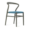 TOOU Joi TwentyFour Chair Dark Brown Light Blue Seat Cover 