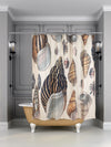 Siren Song Conch Shell Shower Curtain