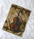 Siren Song Trompe L'oeil Tea Towel