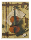 Siren Song Trompe L'oeil Tea Towel