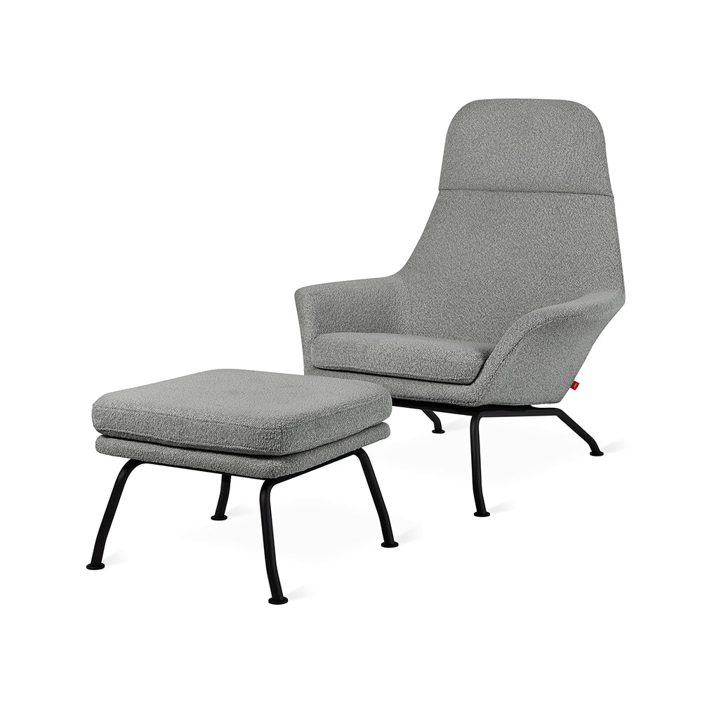 GUS Modern Tallinn Chair & Ottoman