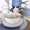 Canvas Home Tinware 16 Piece Place Setting