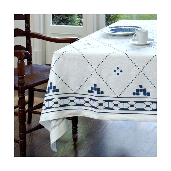 Huddleson Anfa Linen Tablecloth - Square
