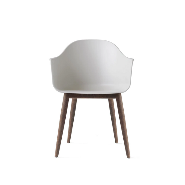 Audo Harbour Dining Arm Chair - Wood - Shell