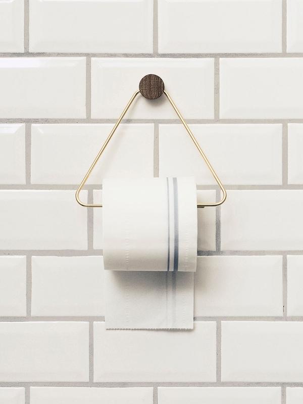 Ferm Living Toilet Paper Holder Black