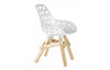 Kubikoff Icon Dimple Chair White No Seat Pad 