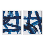 Napa Home & Garden Indigo Abstracts - Set of 2