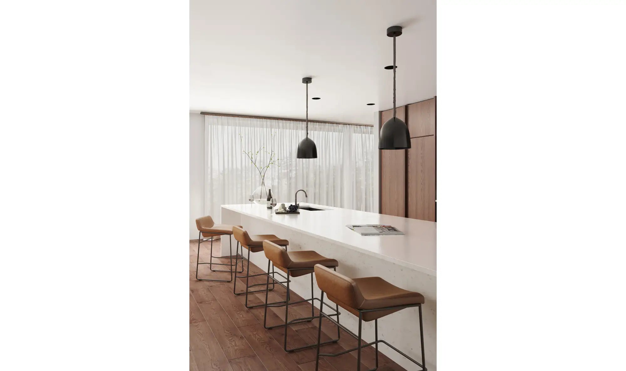 Moe's Starlet Bar & Counter Stool - Set of 2