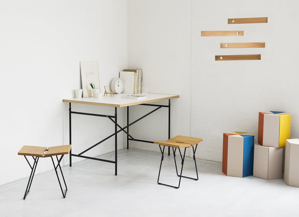 Amazon.co.jp: ISSEIKI Pencil Stool (Yellow) Pencil Nordic