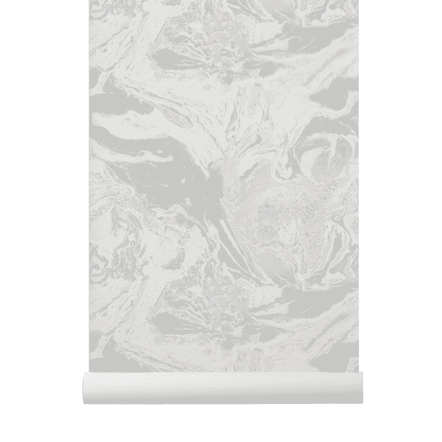 Ferm Living Marbling Wallpaper Gold