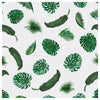 Huddleson Tropical Leaves Linen Tablecloth - Square