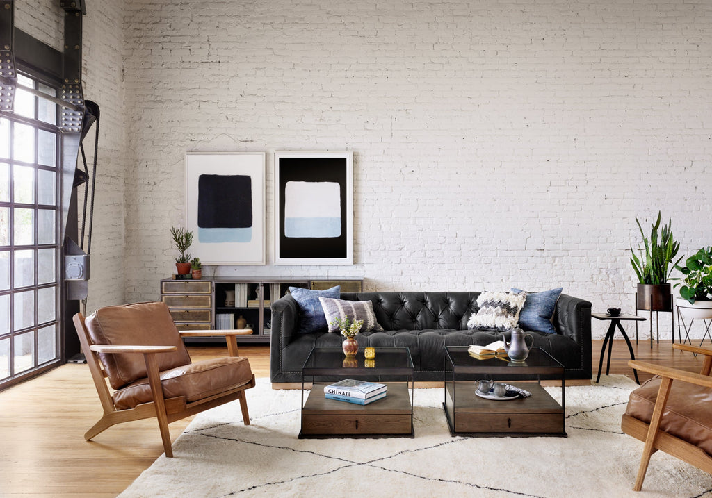 Stylish Transitional Living Room