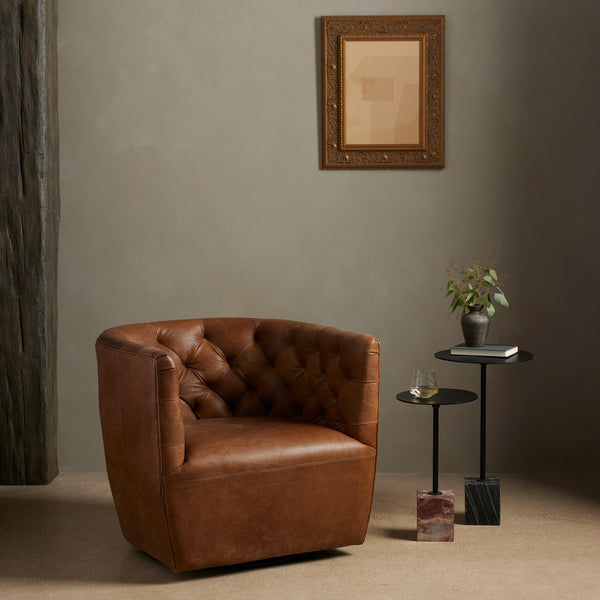Four Hands Hanover Swivel Chair