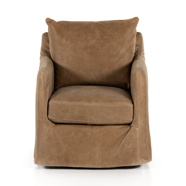 Four Hands Banks Swivel Chair